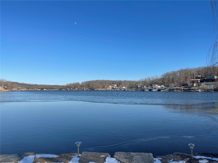 Lake view from end of street 