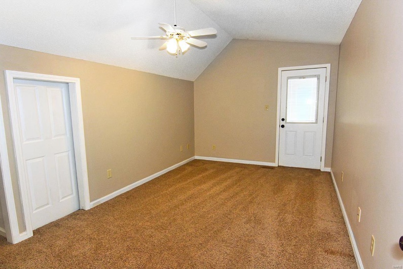 2nd floor bedroom with balcony