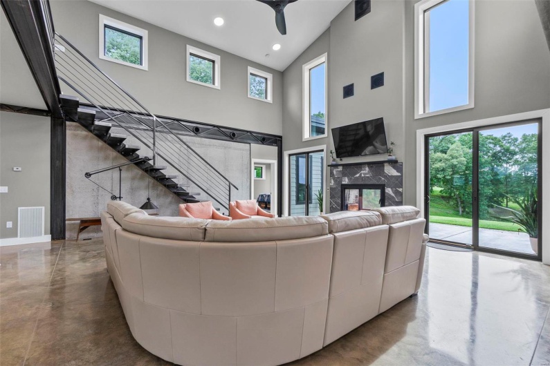Engineer Designed Steal Staircase