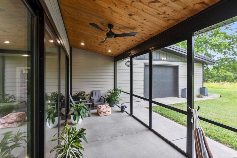 Screened in Patio