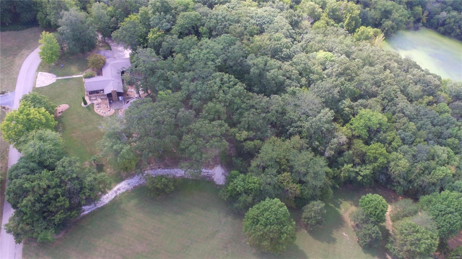 Drone picture from side