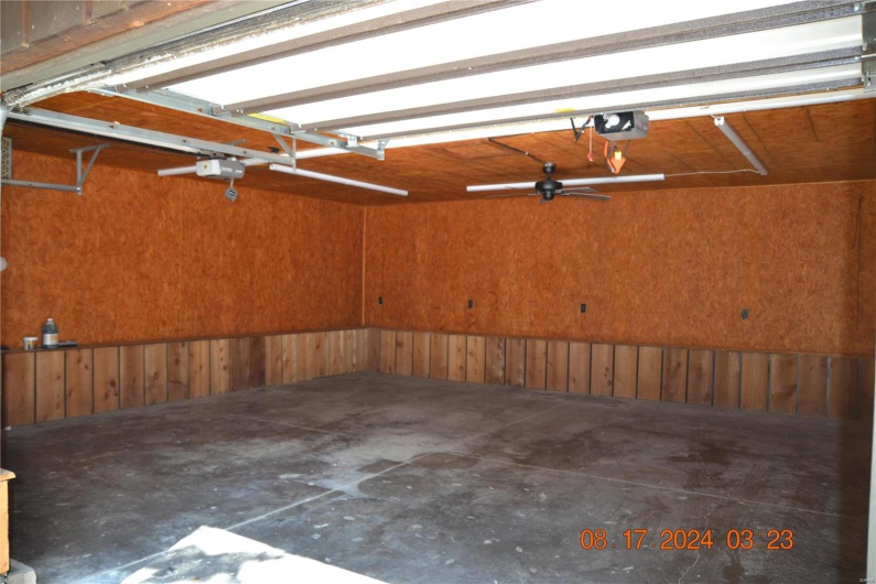 2 car Detached garage