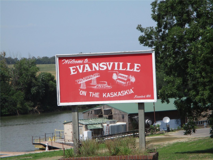 Evansville sign