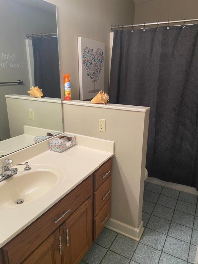 Upstairs bathroom