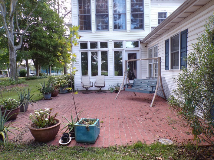 Patio Area from backyard area