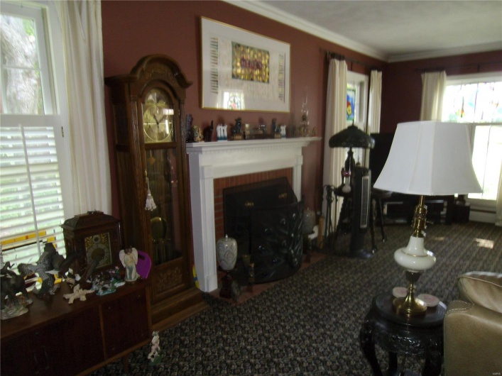 Gas Fireplace in Living Room