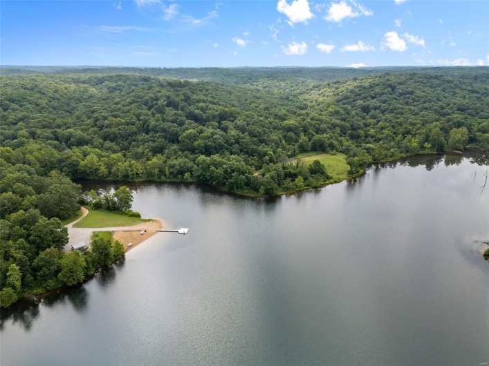Aerial View of Lake Kah Tan Da