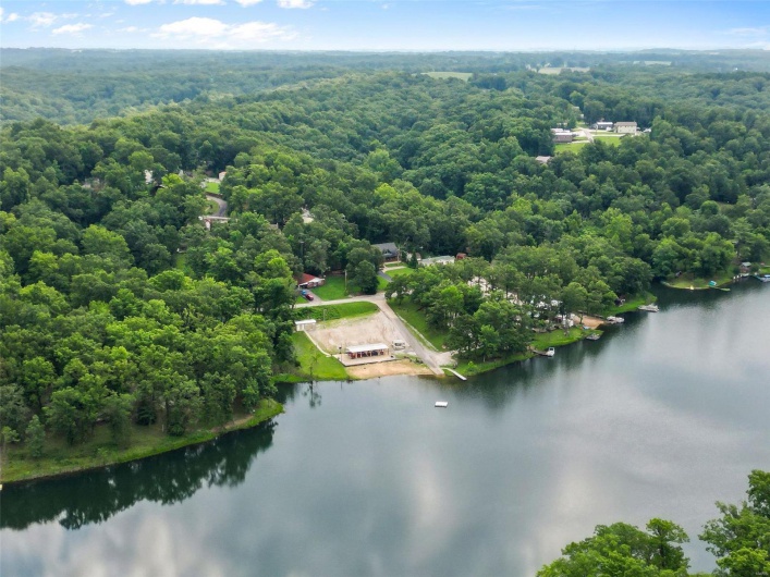 Aerial View of Lake Kah Tan Da
