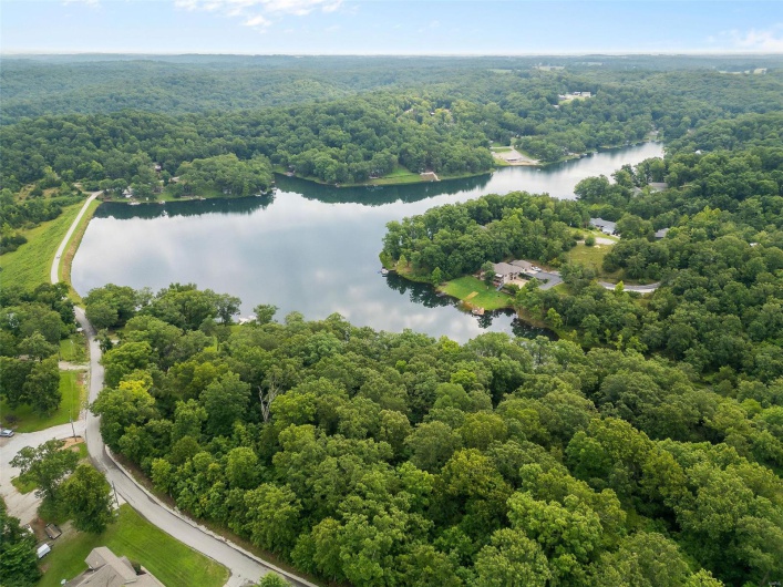 Aerial View of Lake Kah Tan Da