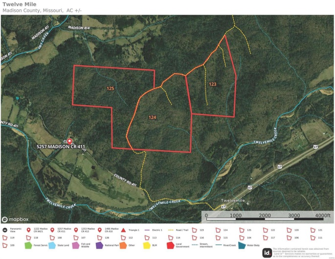 0 Madison CR 411 (124), Fredericktown, Missouri 63645, ,Farm,For Sale,Madison CR 411 (124),MAR24061291