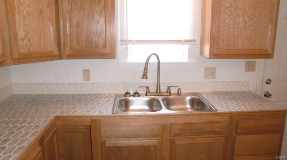 Kitchen with sink