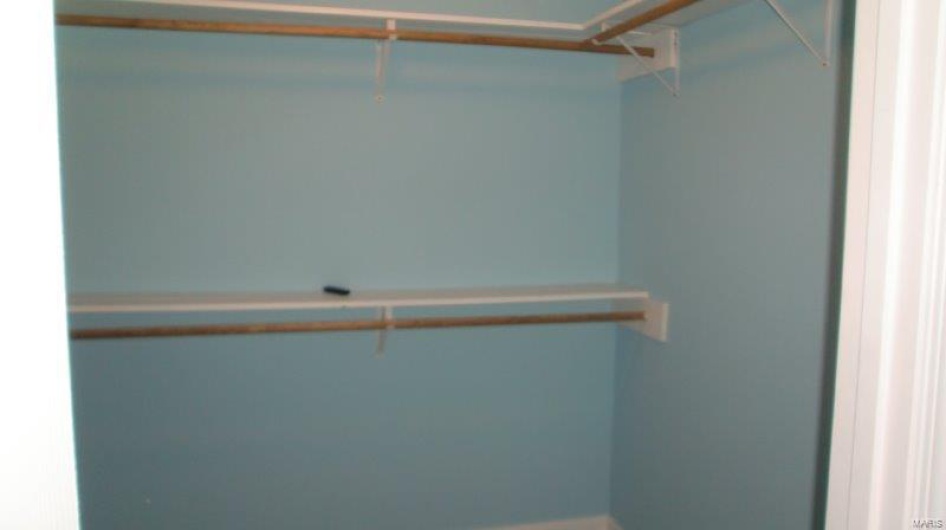 View of spacious closet