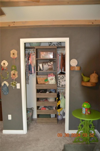 View of closet