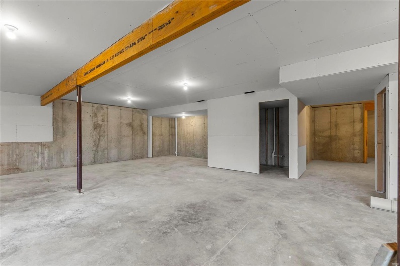 View of basement