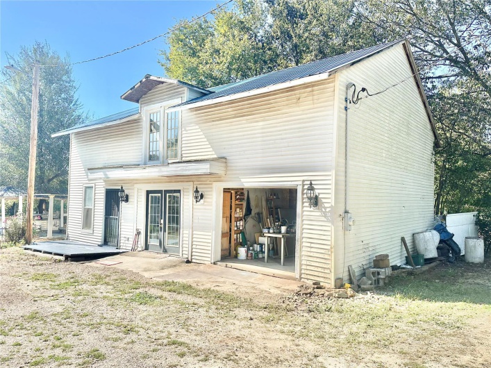 View of rear view of house