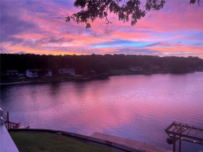 View is from home next door to the lots for sale.
