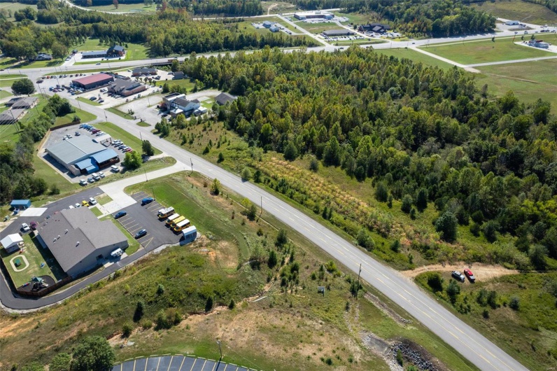 Drone / aerial view