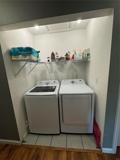 Laundry area 