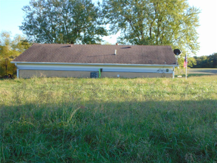 Rear of Earth Berm Home