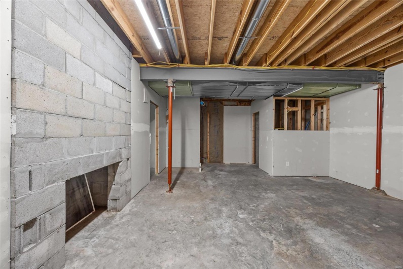 View of basement