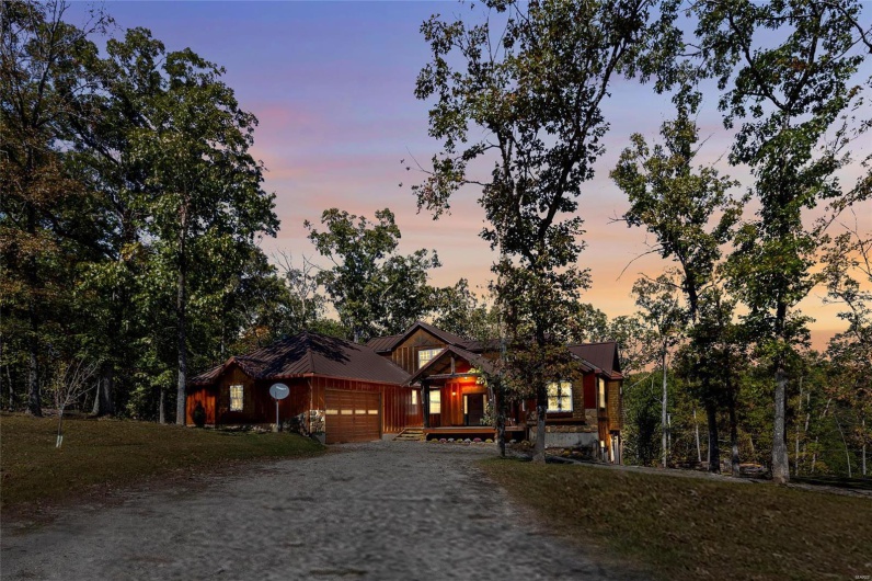 Twilight front view