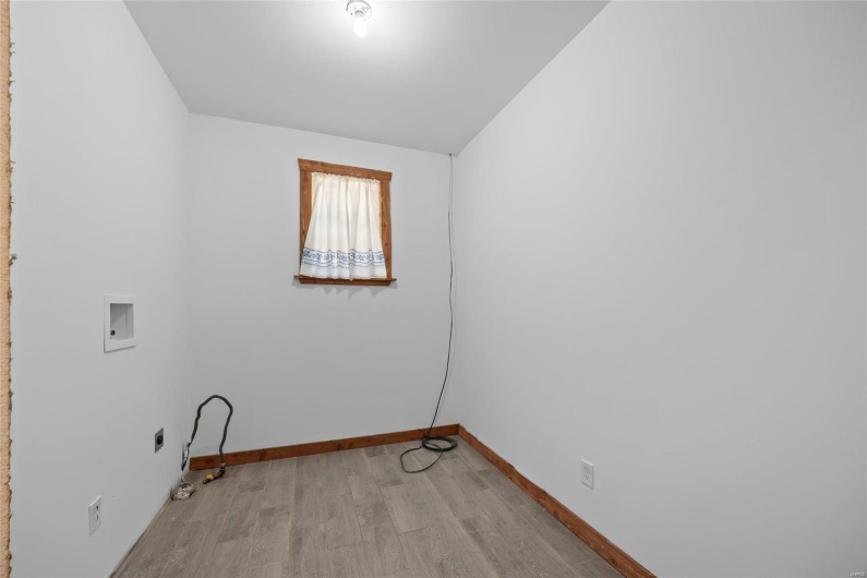 Laundry area