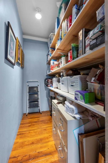 View of storage room