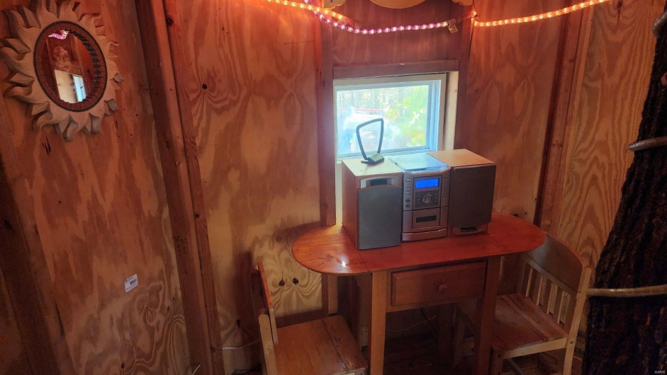 Inside the treehouse