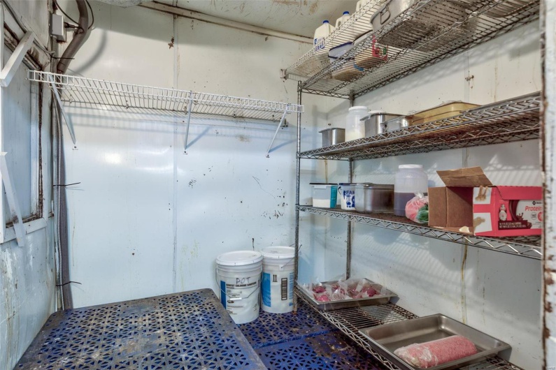View of storage room