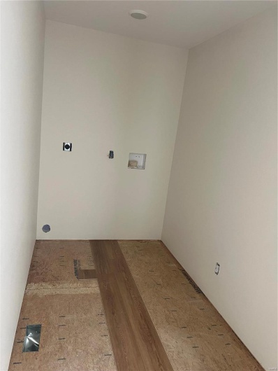 View of laundry room