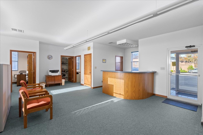 Suite 103 reception area