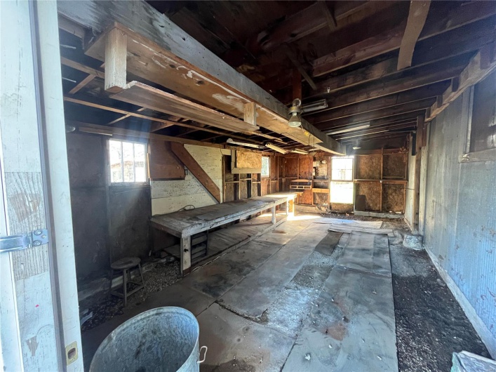 View of basement