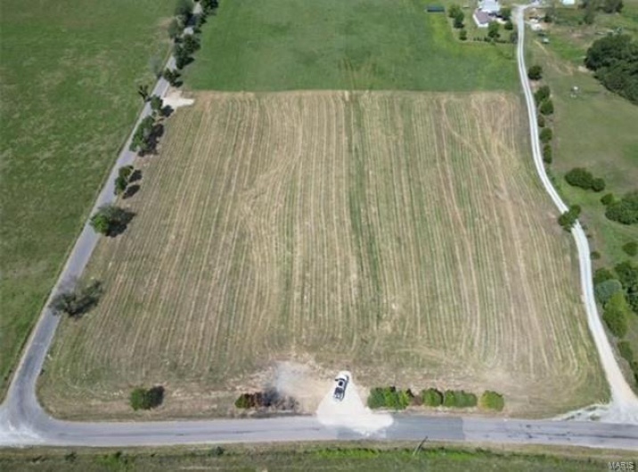 Bird's eye view featuring a rural view