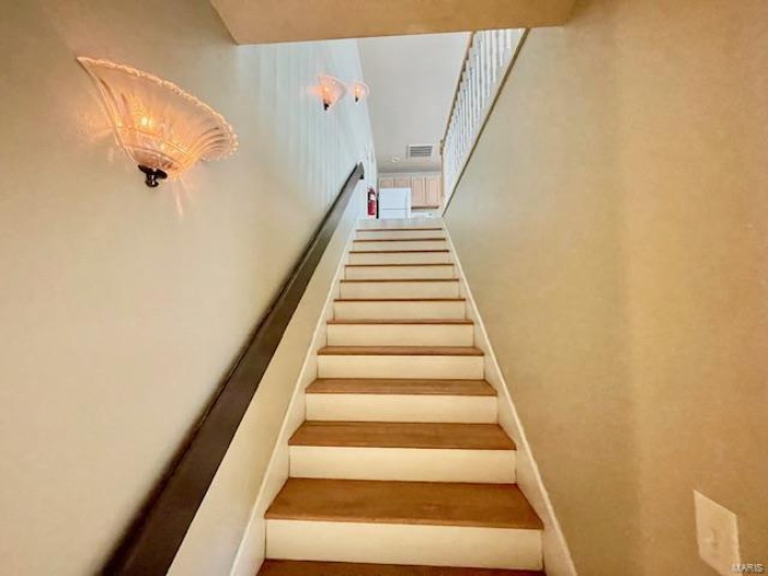 View of stairway