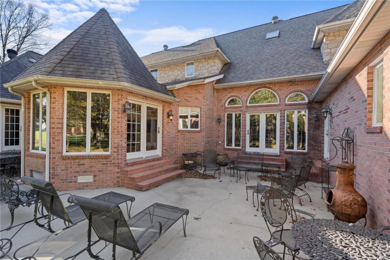 Back of house featuring a patio