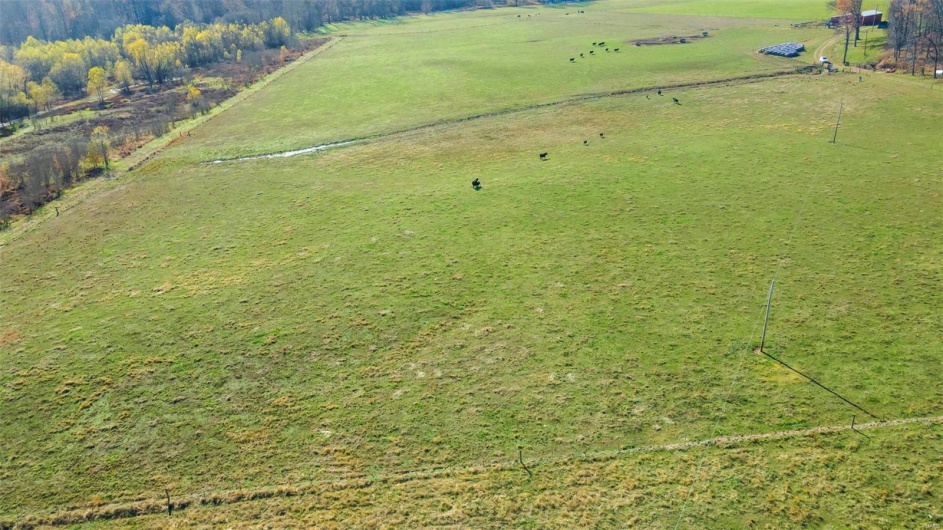 Drone / aerial view with a rural view