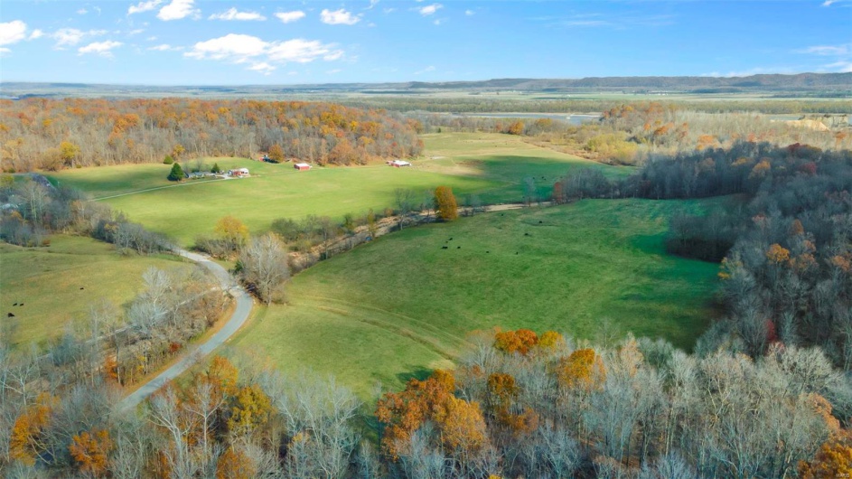 Drone / aerial view