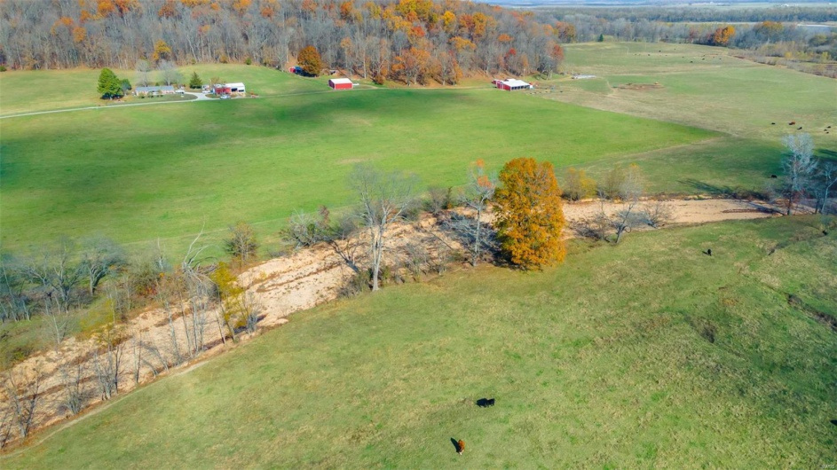 Drone / aerial view featuring a rural view