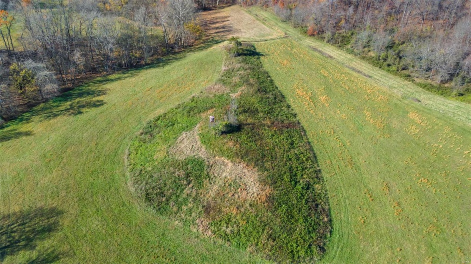 Aerial view featuring a rural view