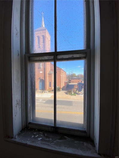 View from apartment living area.