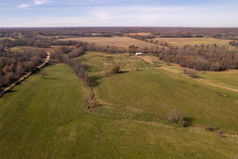 Aerial view featuring a rural view