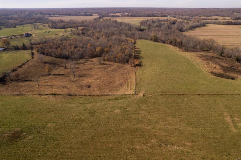Bird's eye view featuring a rural view