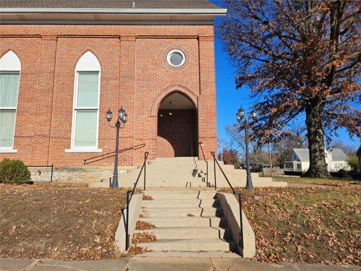View of front facade