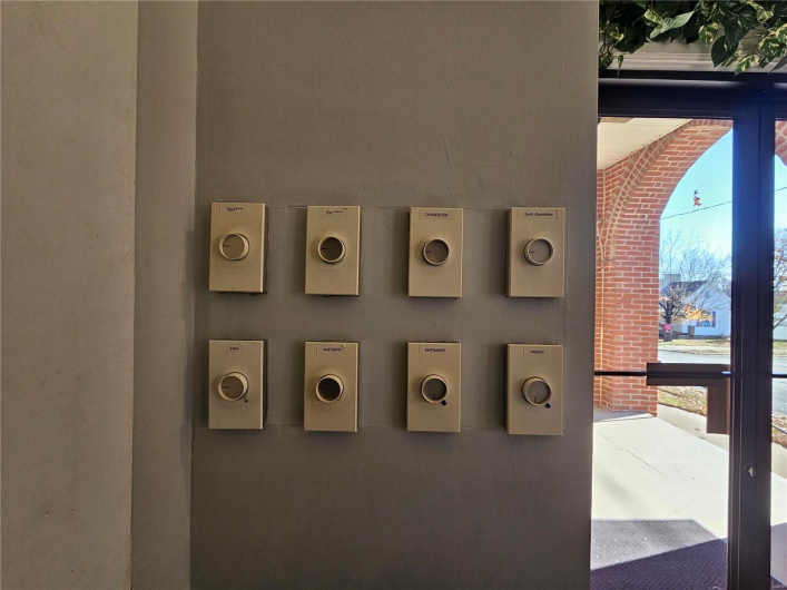 View of interior details