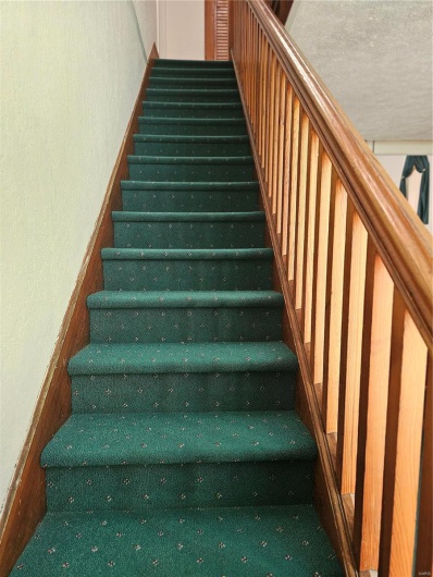 View of stairway