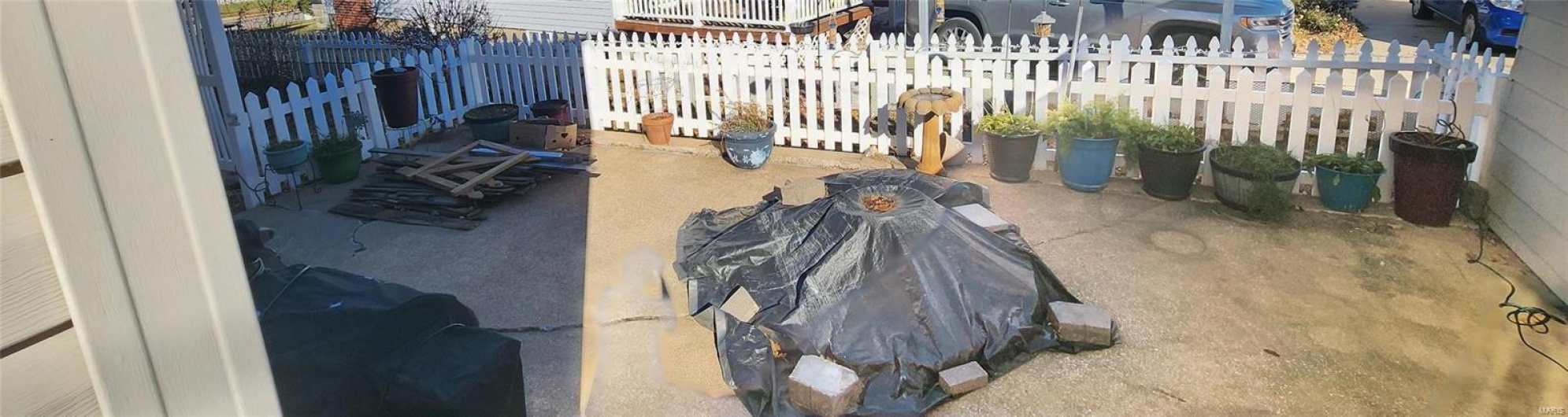 View of patio