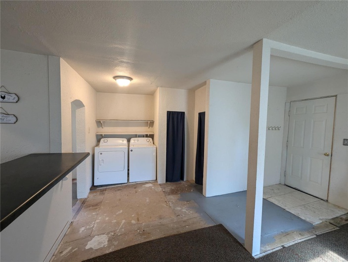 Laundry area with washer and dryer