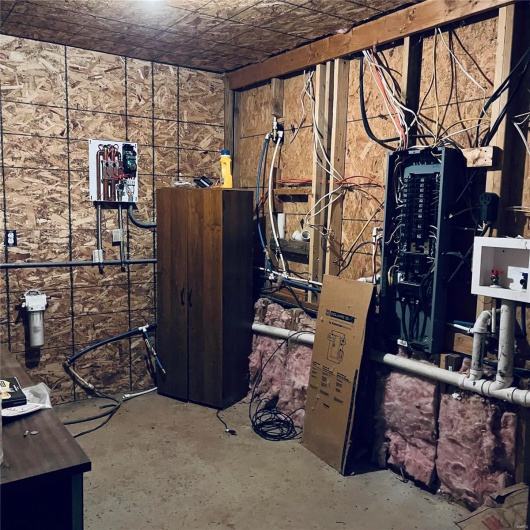 View of utility room