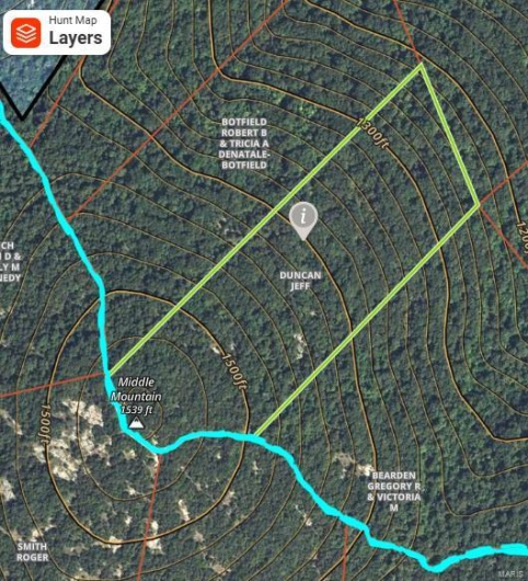 Map location