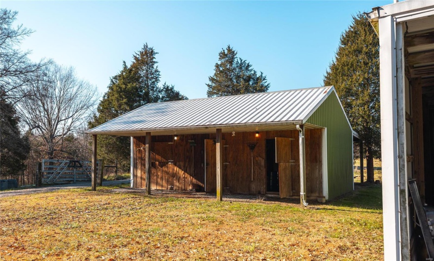 View of stable